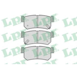 Колодки тормозные задние к-кт Lpr 05P1210 фото