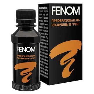 Преобразователь ржавчины FENOM RUST CONVERTER в грунт 110мл. фото