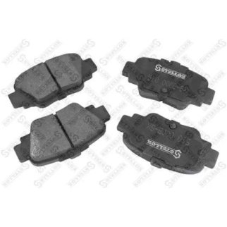 510 000B-SX_колодки дисковые задн.! с антискр. пл.Nissan Micra 1.3i/1.4i 92-03 фото 2