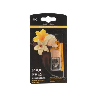 Ароматизатор MAXI FRESH (французская ваниль) деревянная крышка фото