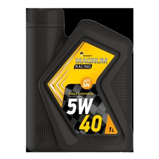 Масло моторное MAGNUM Racing 5W40 синт.1л РОСНЕФТЬ фото