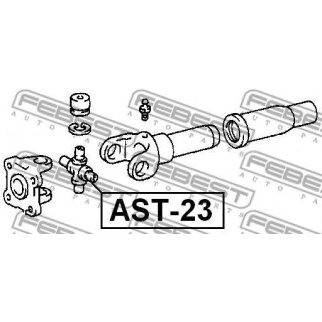 AST-23_крестовина кардана! D29xO49 Toyota Hi-Lux фото