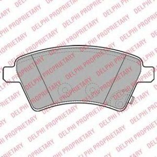 Колодки тормозные передние к-кт DELPHI LP1966 фото