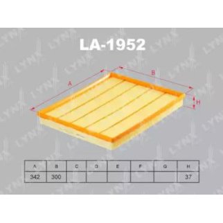 Фильтр воздушный LYNXauto LA-1952 фото