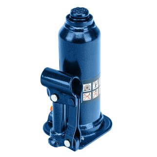 Домкрат бутылочный 4т гидравлический подъем 188-363мм STELS фото 5