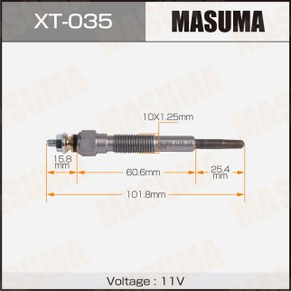 Свеча накаливания Masuma XT-035 фото