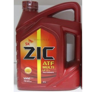 Масло трансмиссионное ZIC ATF Multi LF синтетическое 4 л 162665 фото