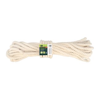 Веревка х/б D 10мм 11м крученая 211кгс СИБРТЕХ фото 6