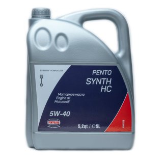 Масло моторное PENTOLUB PENTOSYNTH HC 5W40 5л. фото