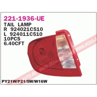 Фонарь задний правый DEPO 221-1936R-UE фото