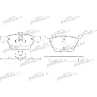 Колодки тормозные PATRON PBP1050 фото