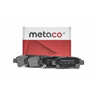 Колодки тормозные задние дисковые к-кт metaco 3010-181 фото