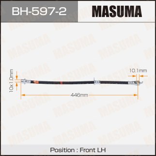 Шланг тормозной Masuma BH-597-2 фото