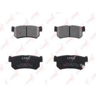 Колодки тормозные задние дисковые к-кт LYNXauto BD-7000 фото