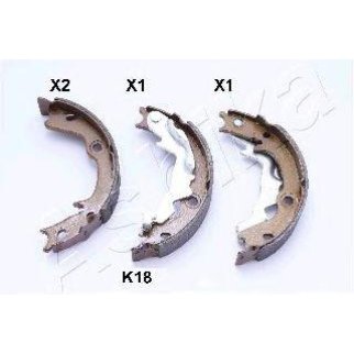 Колодки ручного тормоза к-кт ashika 55-0K-K18 фото