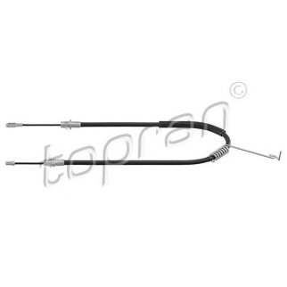 Трос стояночного тормоза правый topran 304671585 фото