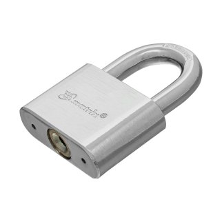 Замок навесной 60мм хромированное покрытие MATRIX фото 2