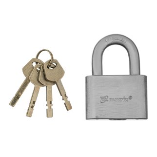 Замок навесной 60мм хромированное покрытие MATRIX фото