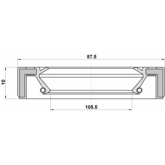 Сальник приводного вала FEBEST 95GAY-891051010L фото 2