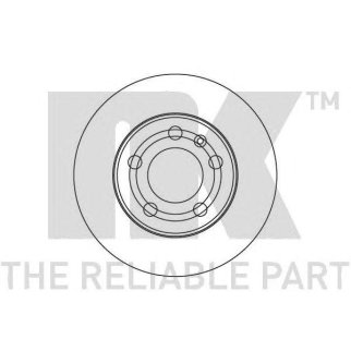 Диск тормозной передний вентилируемый NK 2047101 фото