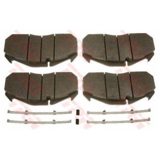 Колодки тормозные передние к-кт TRW GDB5065 фото