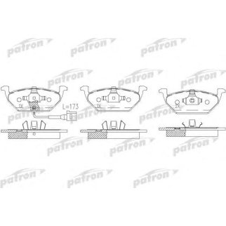 Колодки тормозные дисковые передн AUDI A2 00-05, A3 96-, A3 03-, A3 Sportback 04-, SEAT IBIZA IV 0 фото