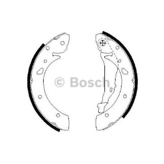 Колодки тормозные к-кт BOSCH 0 986 487 572 фото