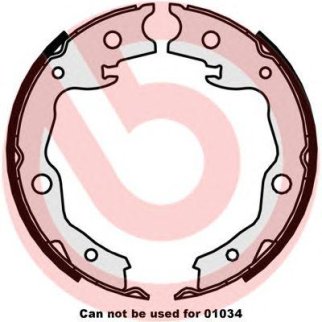 Колодки барабанные к-кт Brembo S 56 545 фото