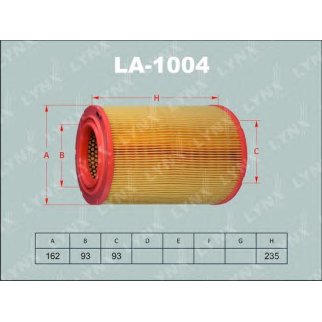 Фильтр воздушный LYNXauto LA-1004 фото