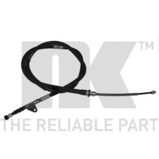 Трос стояночного тормоза задний левый / TOYOTA Avensis (барабанные тормоза) 97~00 фото