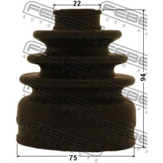 Пыльник ШРУСа FEBEST 2015-MAGT фото