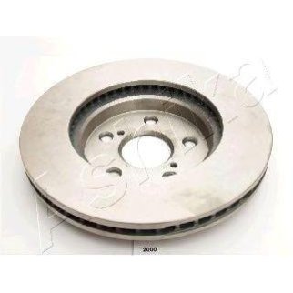 Диск тормозной передний вентилируемый ashika 60-02-2000 фото