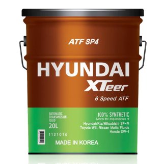 Масло трансмиссионное Hyundai Xteer ATF SP4 20 л 1121014 фото