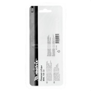 Плоскогубцы Mini 130мм, никелированные, авторазжим, двухкомп. рукоятки MATRIX фото 6