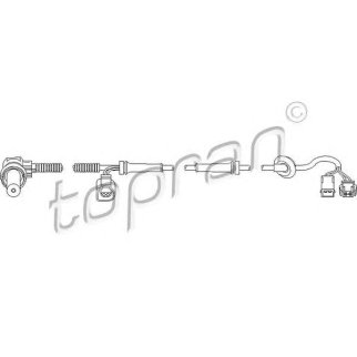 Датчик ABS topran 110482755 фото