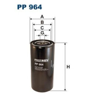 Фильтр топливный FILTRON PP 964 фото