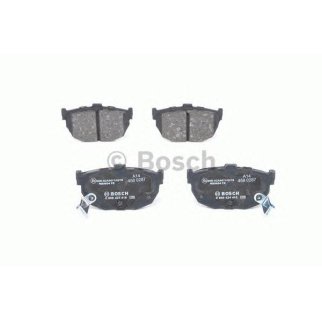 Колодки тормозные задние дисковые к-кт BOSCH 0 986 424 418 фото