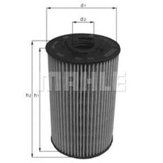 Фильтр масляный MAHLE OX 150 D фото 2