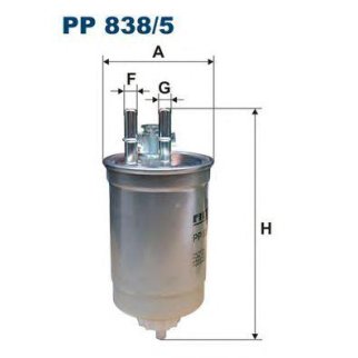 Фильтр топливный FILTRON PP 8385 фото