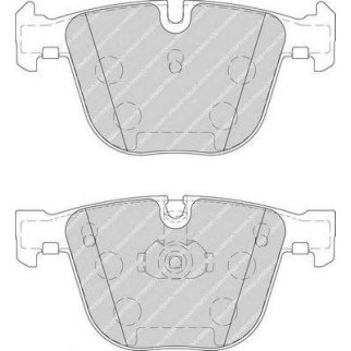 Колодки тормозные к-кт FERODO FDB1672 фото