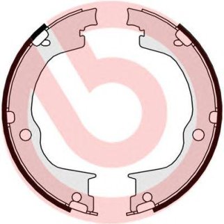 Колодки барабанные к-кт Brembo S 10 515 фото