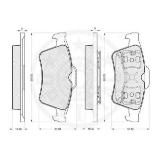 Колодки тормозные дисковые зад фото