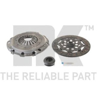 Комплект сцепления с выжимным подшипником-235mm / CITROEN C4,C5,C8,PEUGEOT 307,407,607,807 2.0 Hdi 0 фото