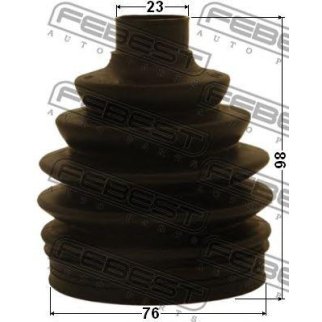 Пыльник шрус наружный комплект pvc 76x98x23 фото