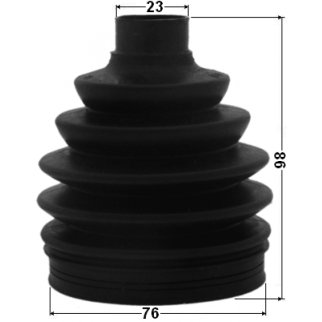 Пыльник шрус наружный комплект pvc 76x98x23 фото 2 Пыльник шрус наружный комплект pvc 76x98x23 фото 2