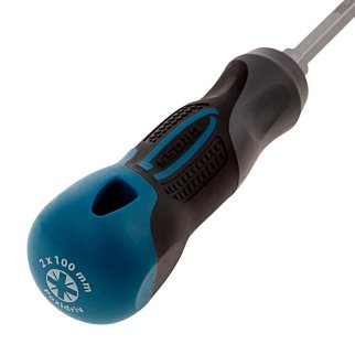 Отвертка PZ2 x 100 мм, S2, трехкомпонентная ручка GROSS фото 2