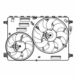 Вентилятор радиатора LUZAR LFK 1060 фото 3