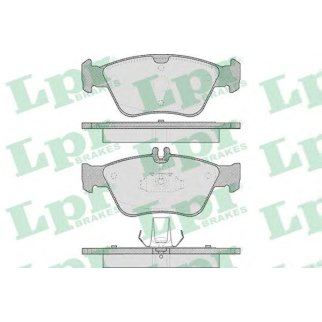 Колодки тормозные передние к-кт Lpr 05P409 фото