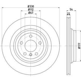 Диск тормозной TEXTAR 922735 05 фото