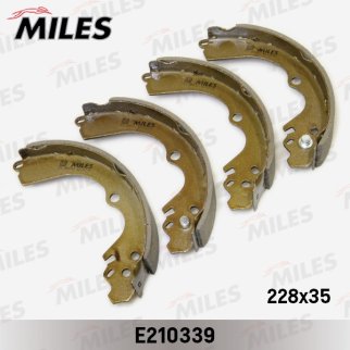 Колодки барабанные к-кт MILES E210339 фото
